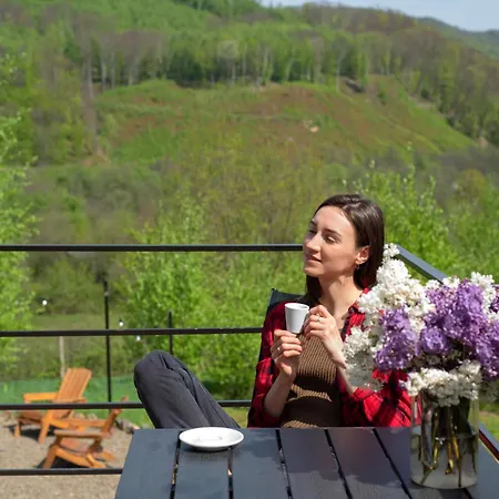 Dobrede - будиночки під лісом Ferienhaus *