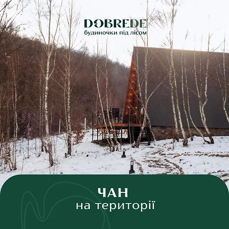 Dobrede - будиночки під лісом * Dubrynychi